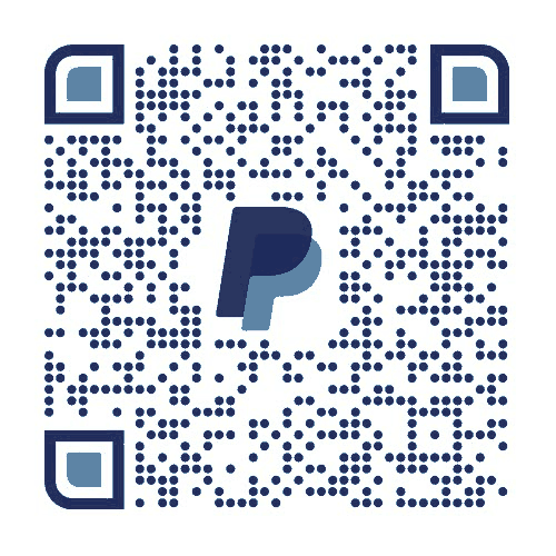 QR code that opens the Strengthening Solutions PayPal donation page